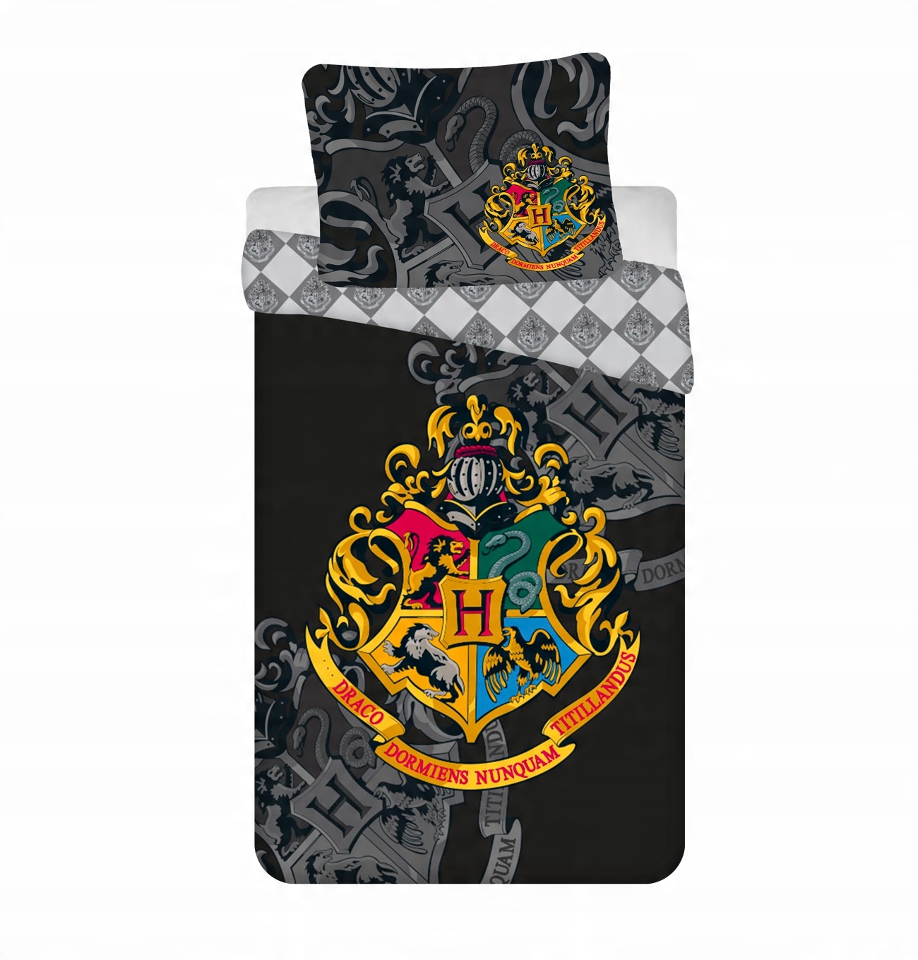 

Pościel 140x200 Bawełna Hogwart Harry Potter 06