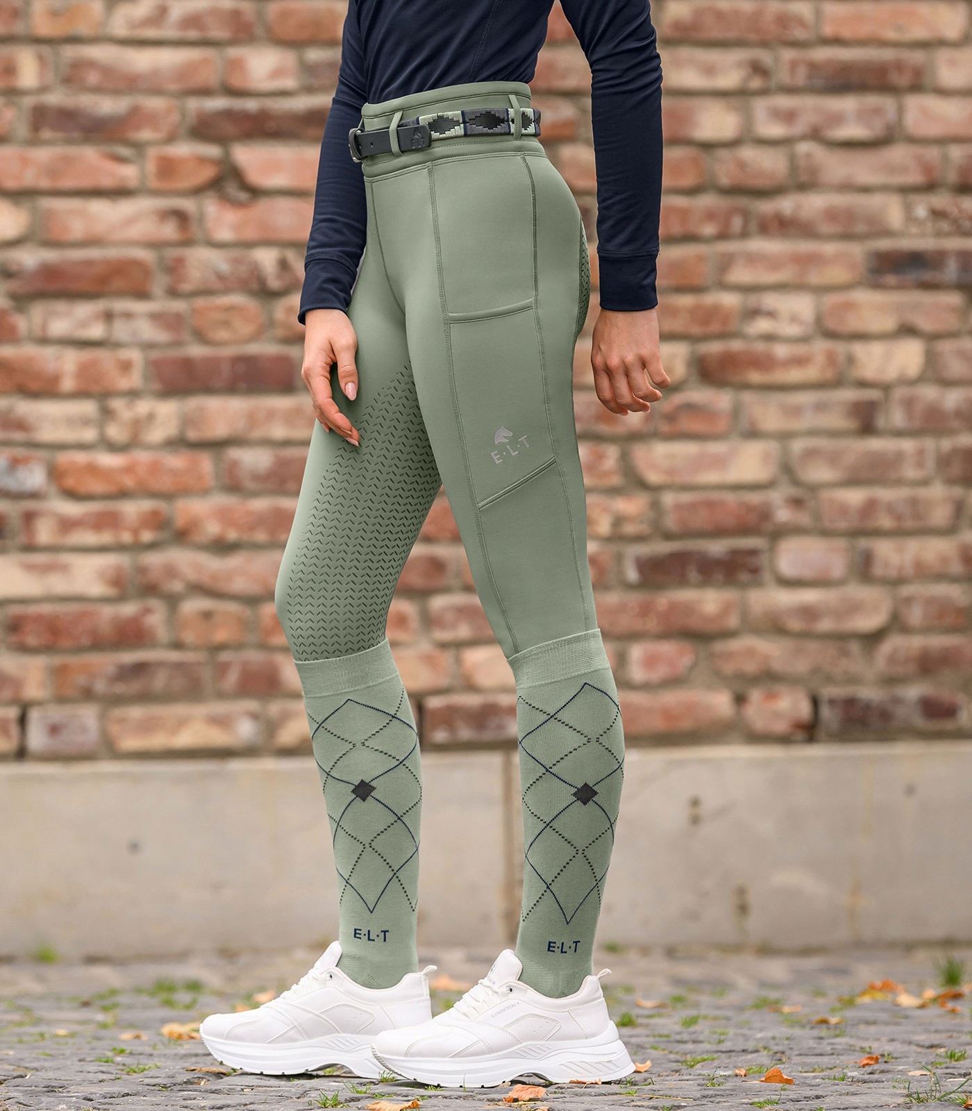 Elt, Legginsy Termiczne Ella, HW26, Sage 38