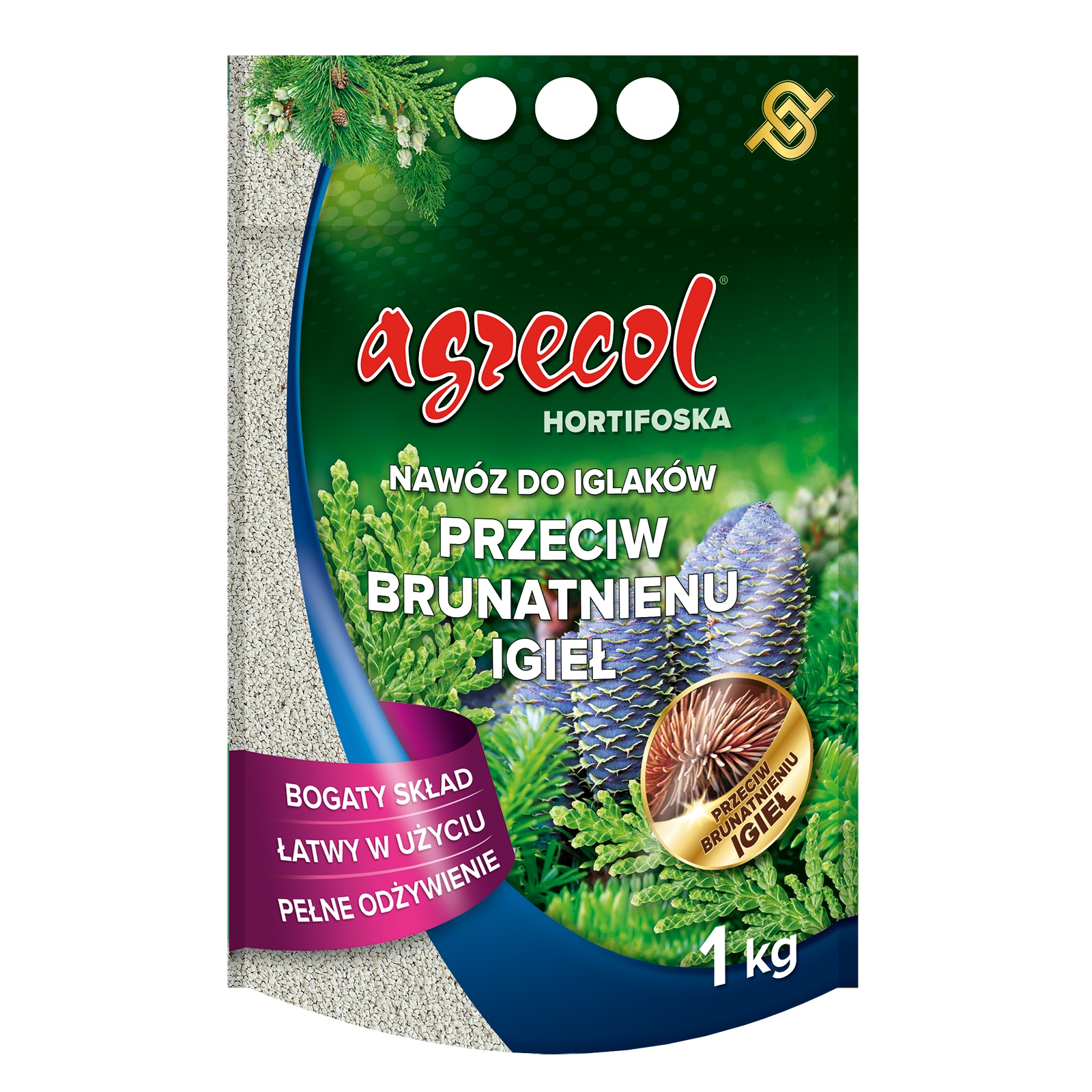 

Nawóz Do Iglaków Przeciw Brązowieniu Igieł 1kg