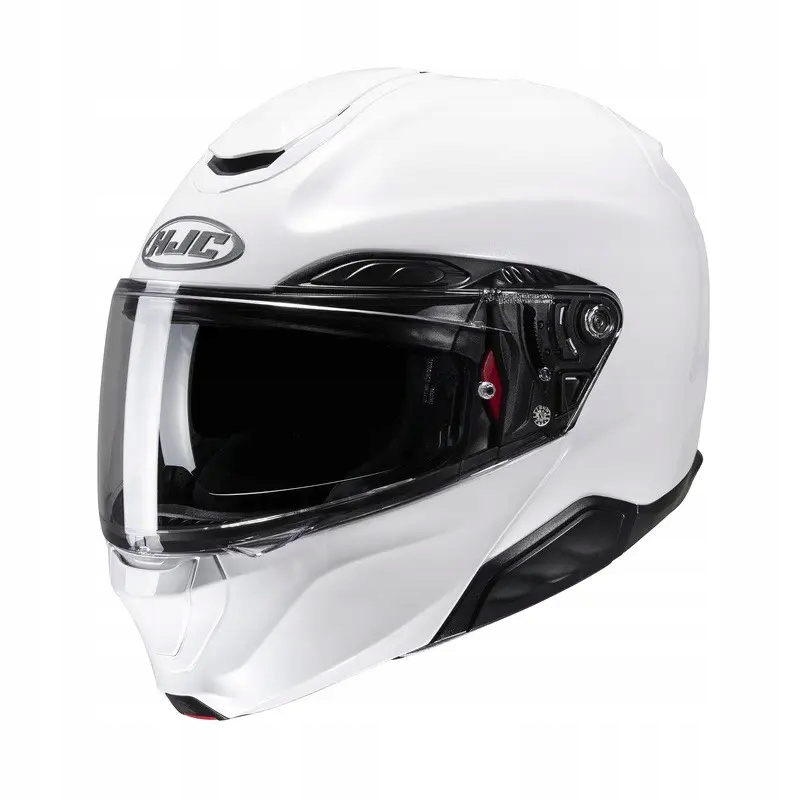 Moto prilba čeľusťová Hjc Rpha 91 Pearl White M