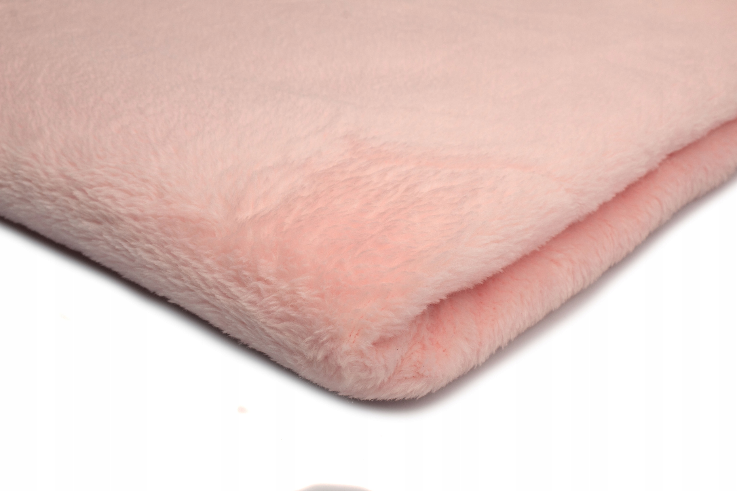Minky Plush Gładki Dwustr 53 Pudrowy Róż 1/2 Mb