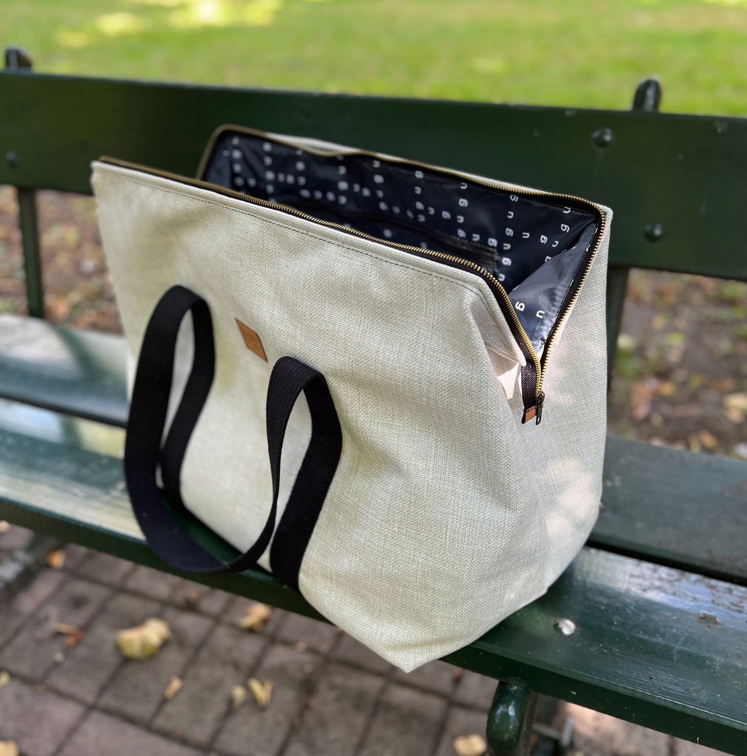 Gugu The Hero Przestronna Torba WEEKENDER Sand Marka bez marki