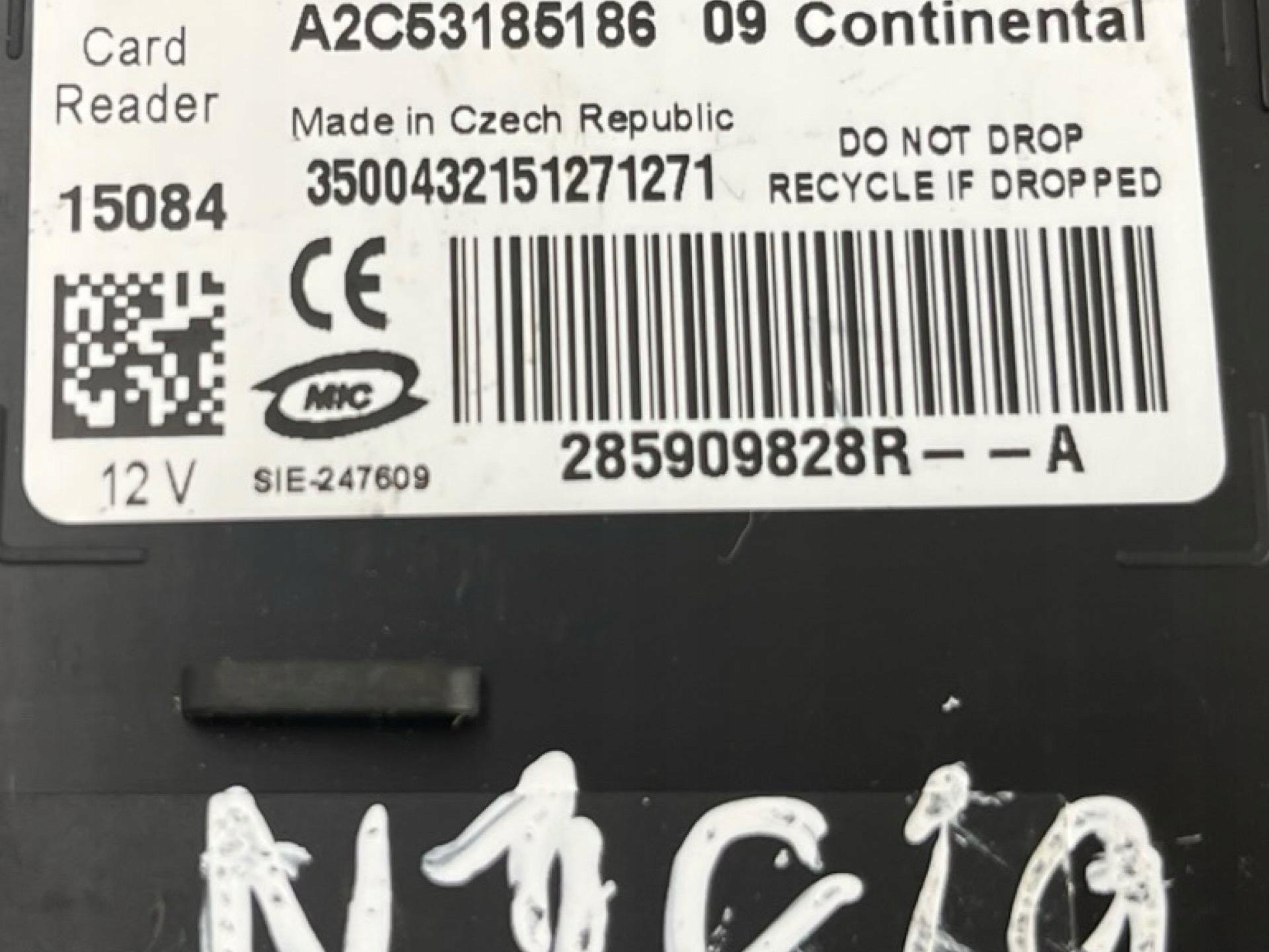 ignition Renault Megane 3 2010 285909828R