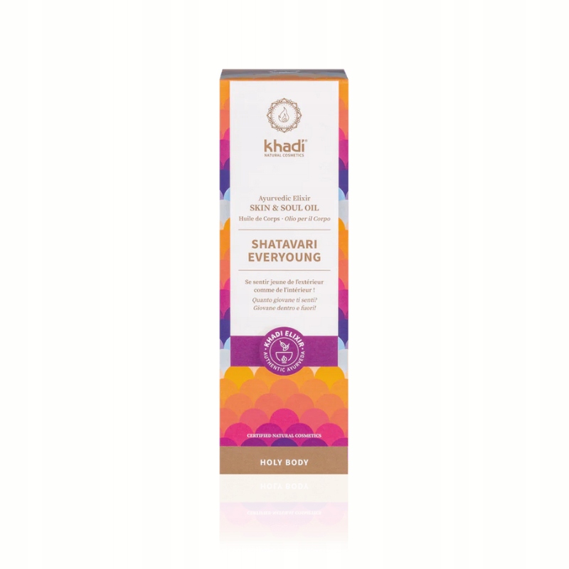 OLEJEK DO CIAŁA ODMŁADZAJĄCY NATURALNY KHADI SHATAVARI 100ml Marka Khadi