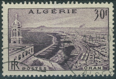 Kolonie fr. Algerie 30 fr. - Oran panorama