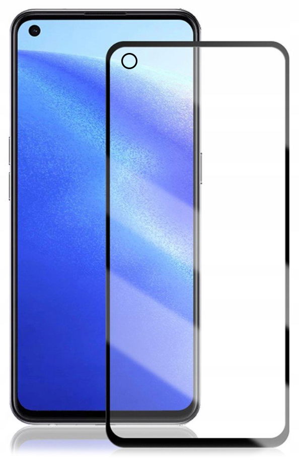 

Szkło 9H Cały Ekran Czarne Oppo Reno 5 4G 5G
