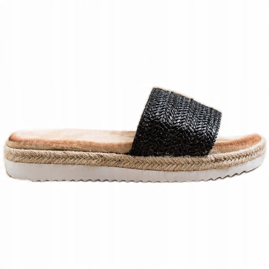 

Klapki damskie Klapki Espadryle Na Platformie r.38