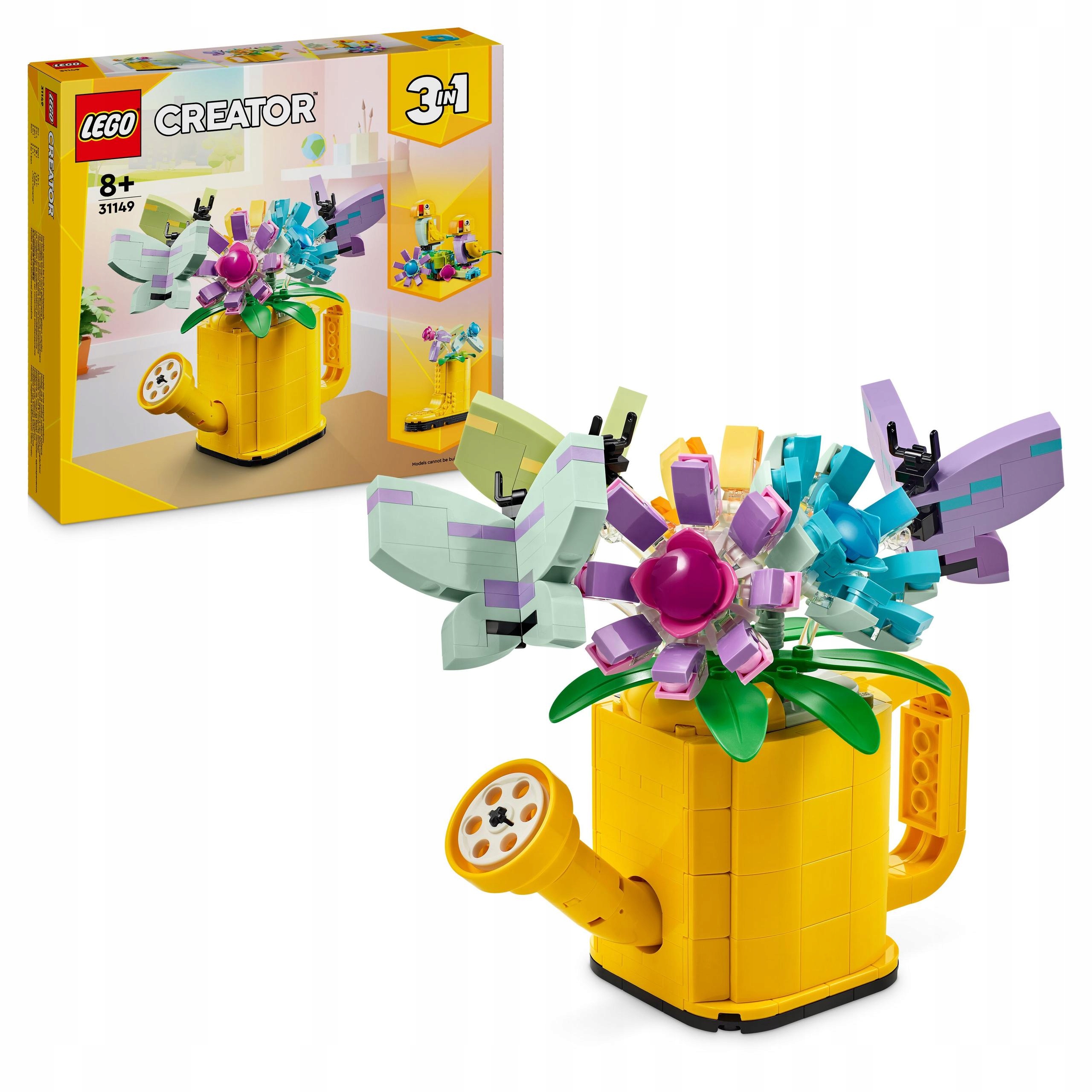 LEGO 31149 CREATOR 3 w 1 KWIATY W KONEWCE 8+ 420 ELEMENTÓW