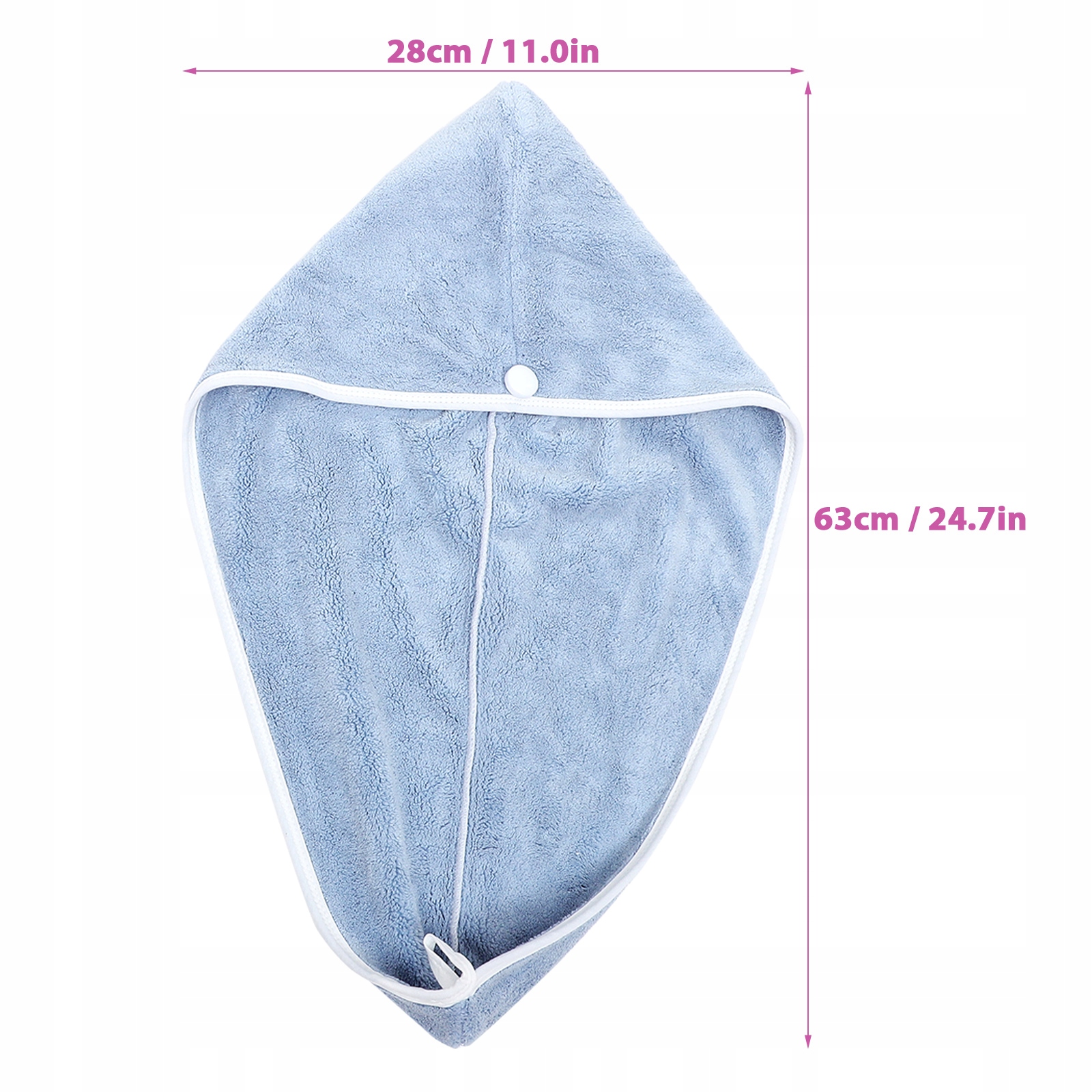 Ręcznik z mikrofibry do owijania twarzy Scrunchies Marka inna marka