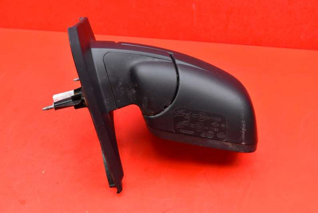 mirror left black, 232636225 EU RENAULT TRAFIC 3 III 14-21 5 PIN