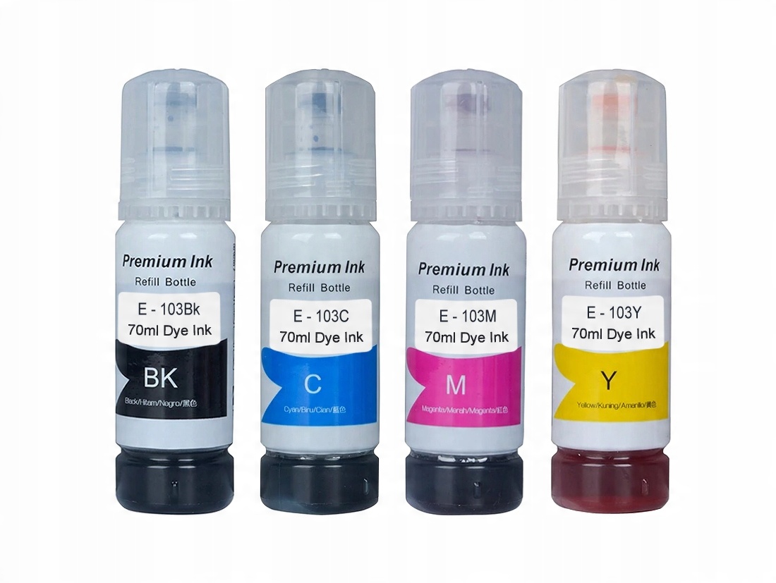 

4X Tusz 103 Do Epson L3251 L3256 L3260 Komplet XL