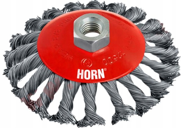 

Szczotka Stożkowa 125mm M14x2mm Drut Splatany