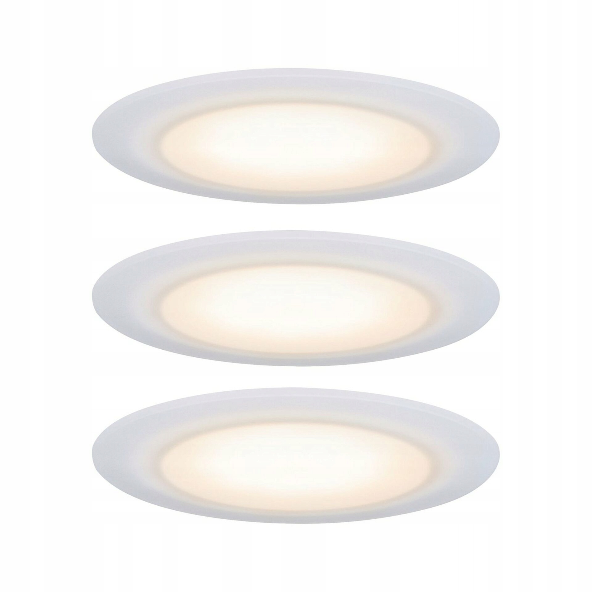 Paulmann Suon Led vstavané svietidlá 3x6,5W WarmDim 2000-2700K IP44 satén