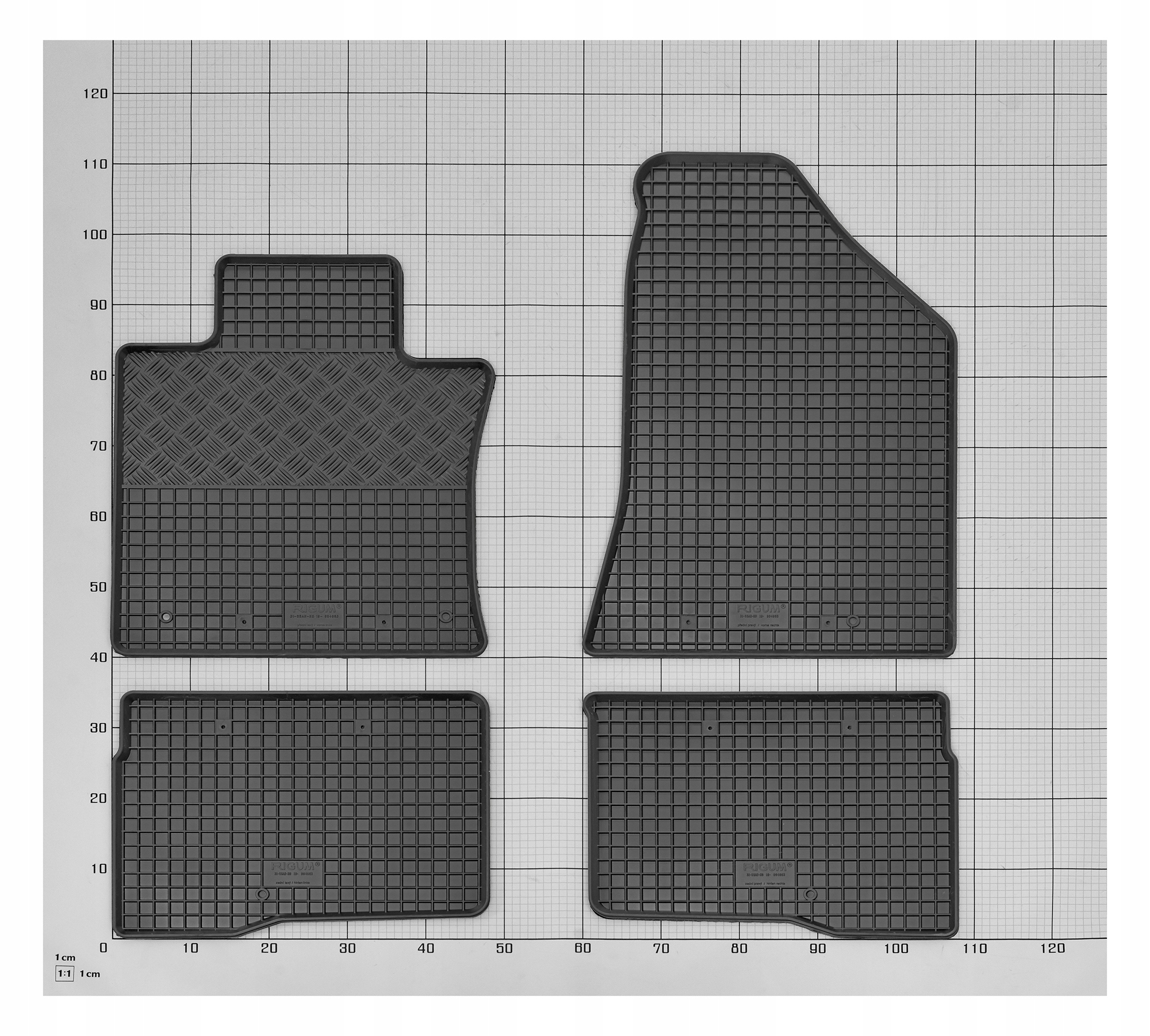 Zestaw dywaników do SsangYong Torres od 2023 Producent Rigum