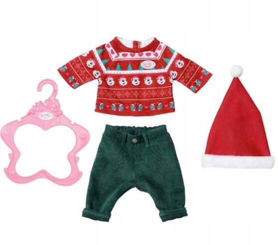 

Zapf Ubranka Baby Born X-mas Outfit