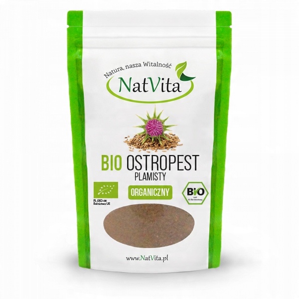 

Ostropest plamisty Bio ziarna mielone 1kg NatVita