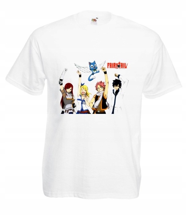 

Koszulka Męska Fairy Tail Manga Anime Wzory