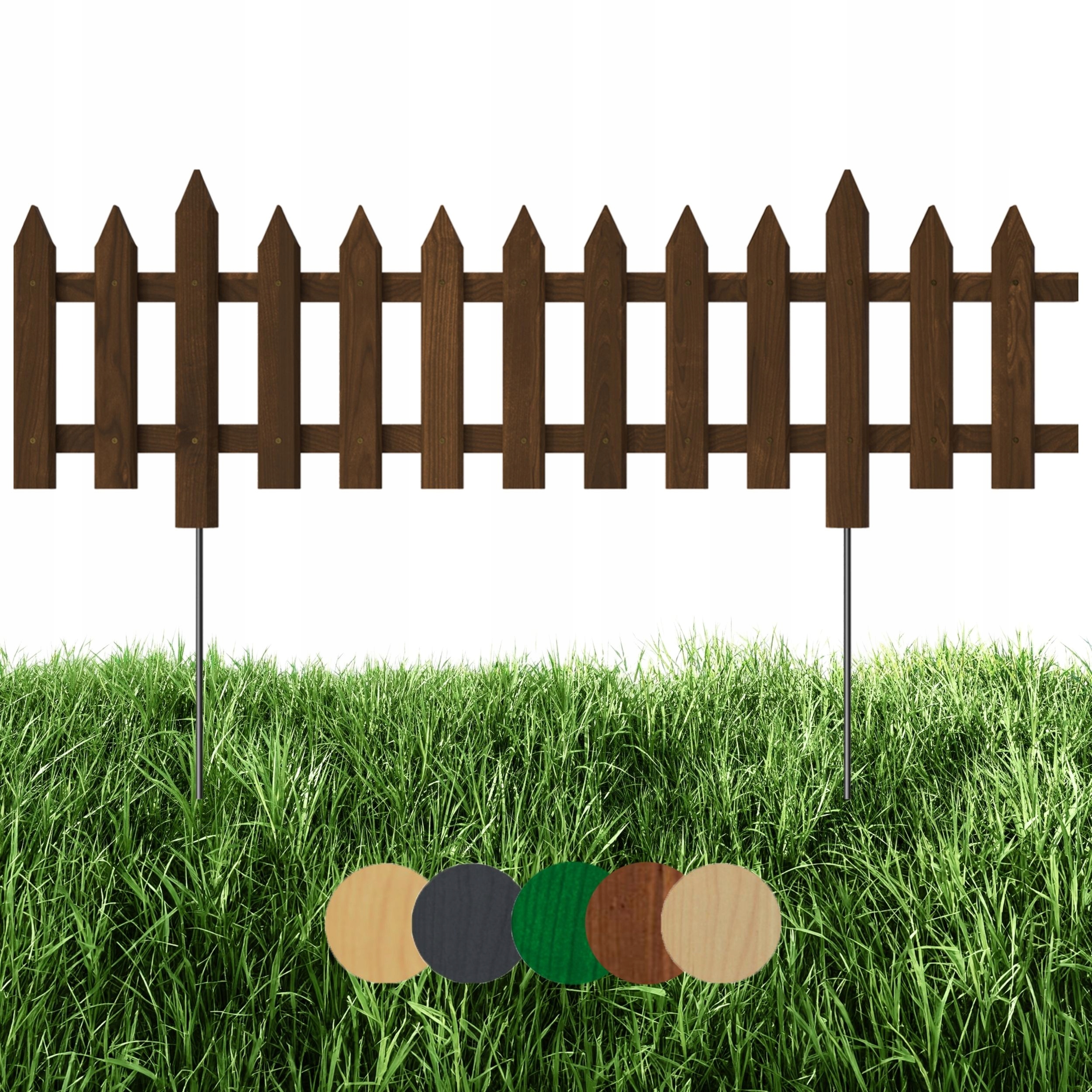 Borovicový plot Kohout 20 cm zástrčný hnědý 1 ks