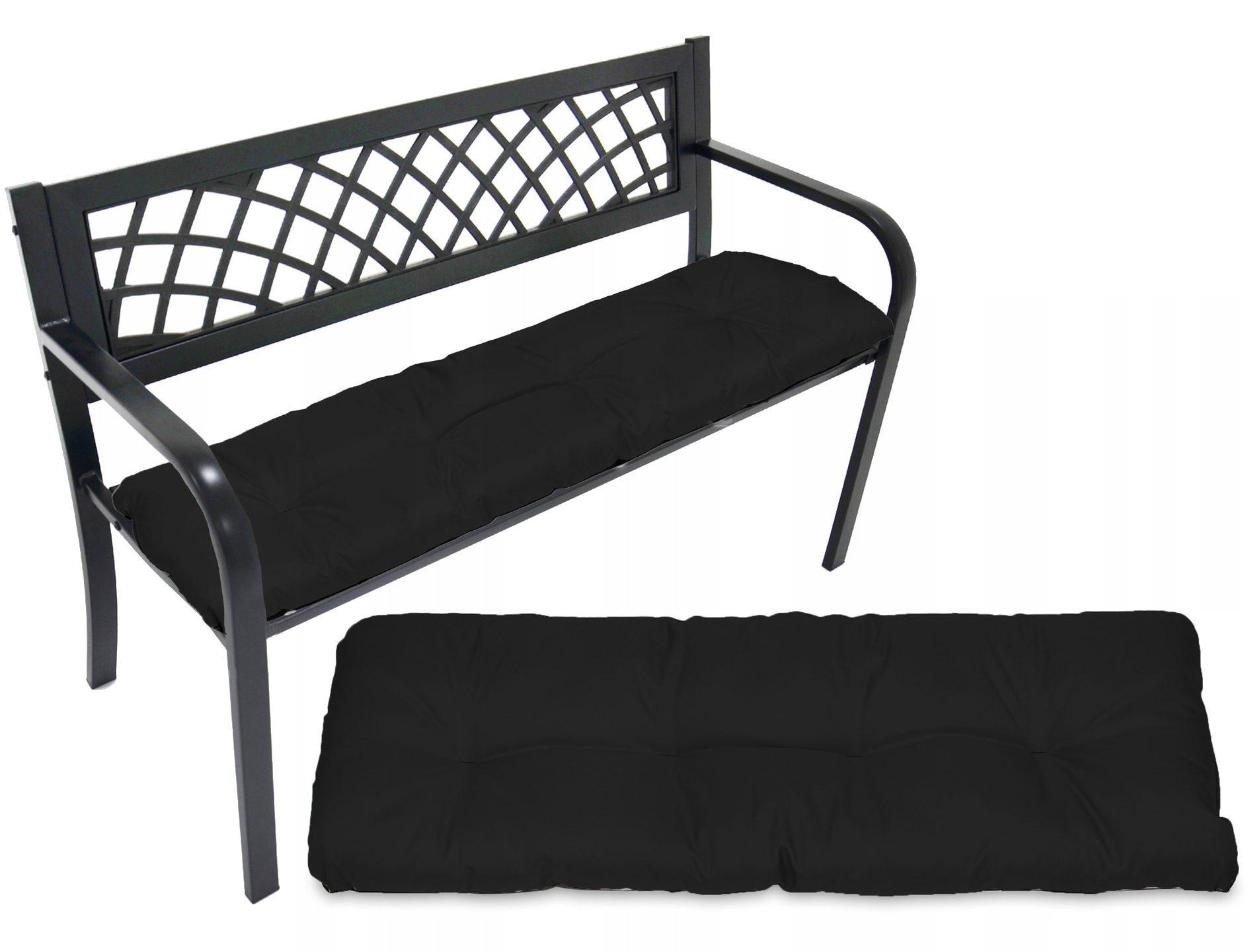 

Poduszka na palety ławkę ogrodową,huśtawkę 120x38