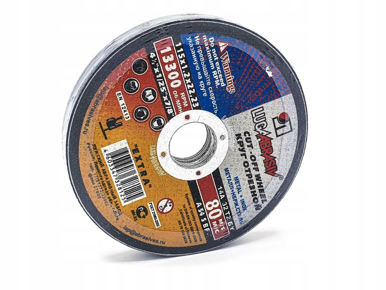 

10 x Tarcza Do Cięcia Metalu Inox 115x1,2x22,2 mm