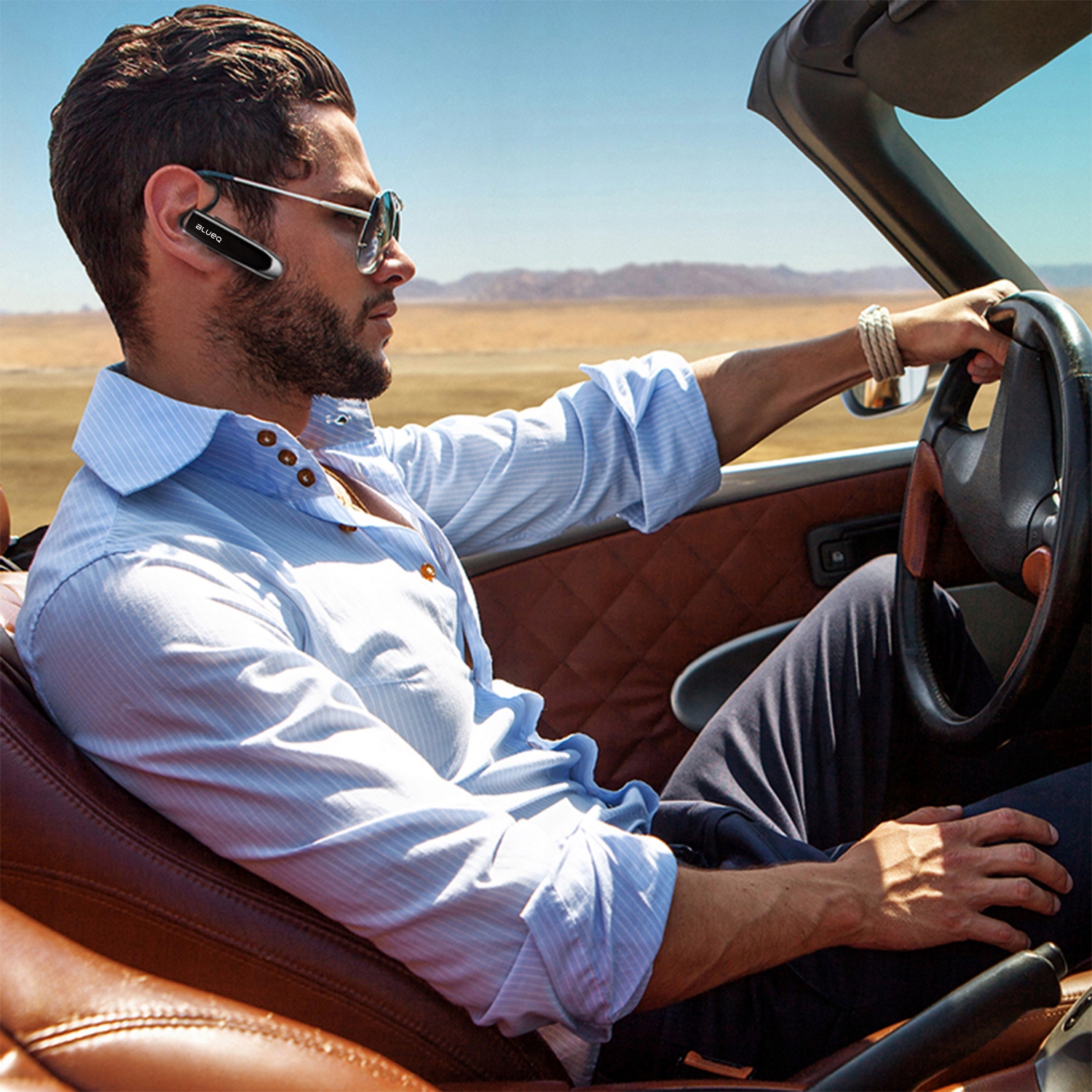 Bezprzewodowa Słuchawka BT 5.0 Zestaw Słuchawkowy 24h Rozmów 30d Czuwania Stan opakowania oryginalne