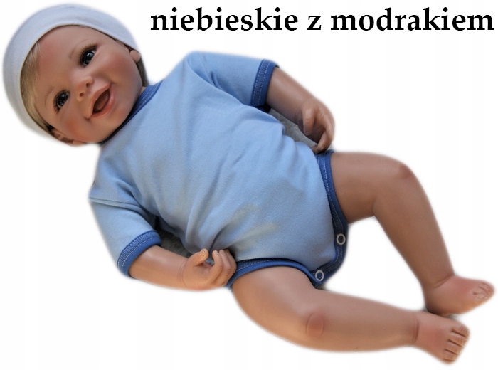 

Body pajacyk 86 bawełniane krótki rękaw