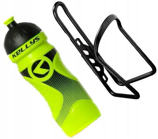 ZESTAW BIDON KELLYS SPORT 0,7L + KOSZYK BIDONU