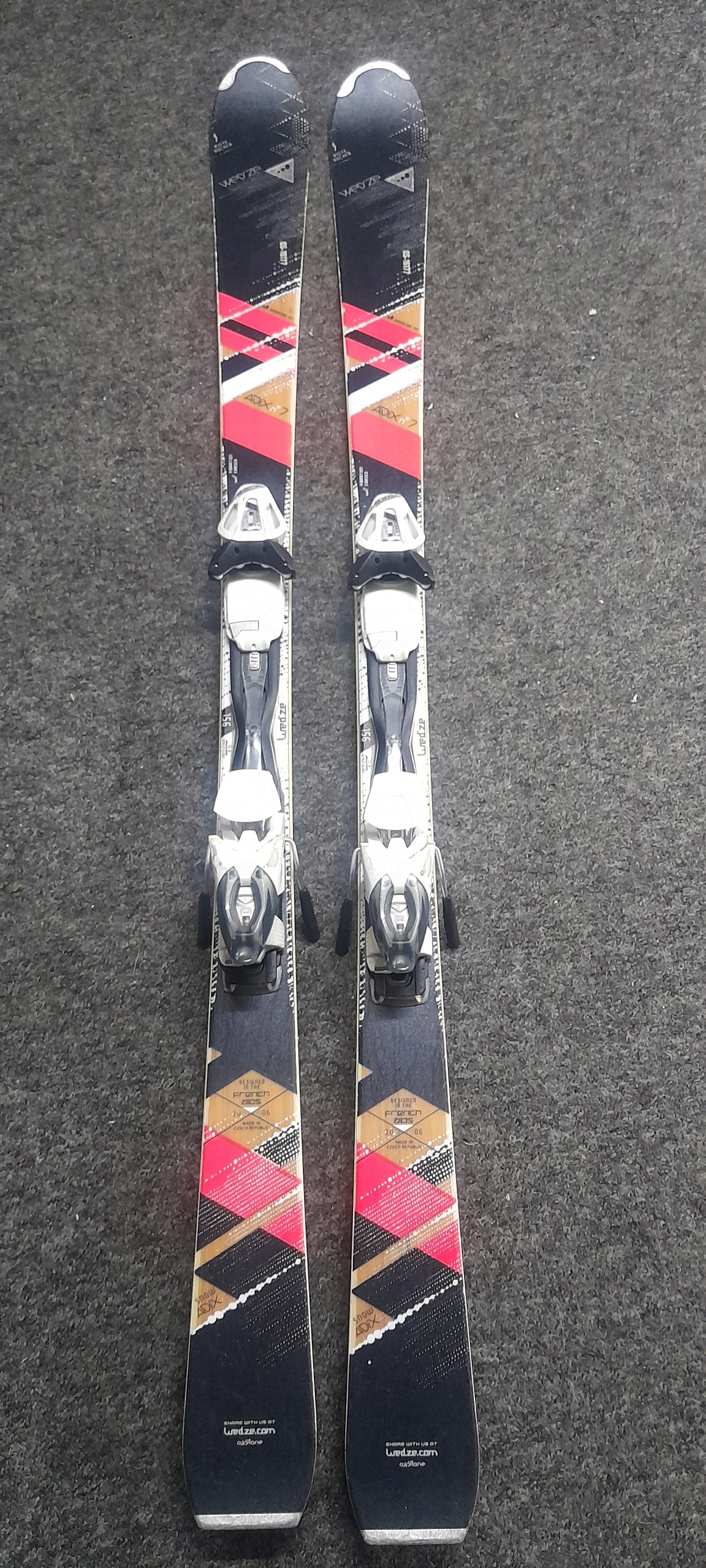 Narty Wedze ADiX 7 156cm + WEDZE ADiX 9