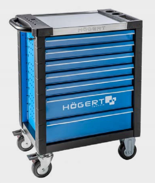 SZAFKA WÓZEK Z NARZĘDZIAMI XXL Duża 380 ELEMENTÓW HT7G051 Plus BIG Kod producenta HT7G572