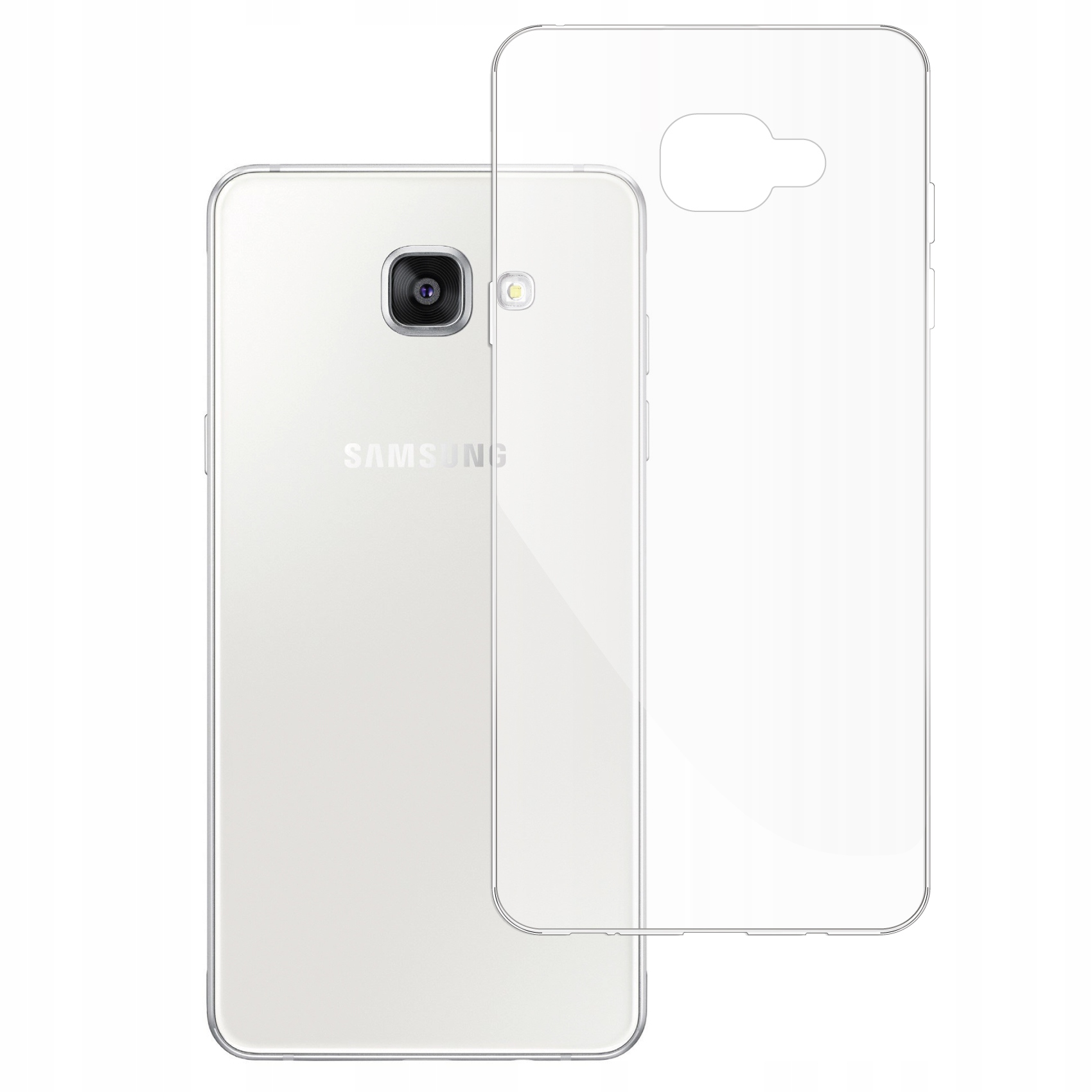 

Etui do Samsung Galaxy A5 2016 gumowe Slim Clear