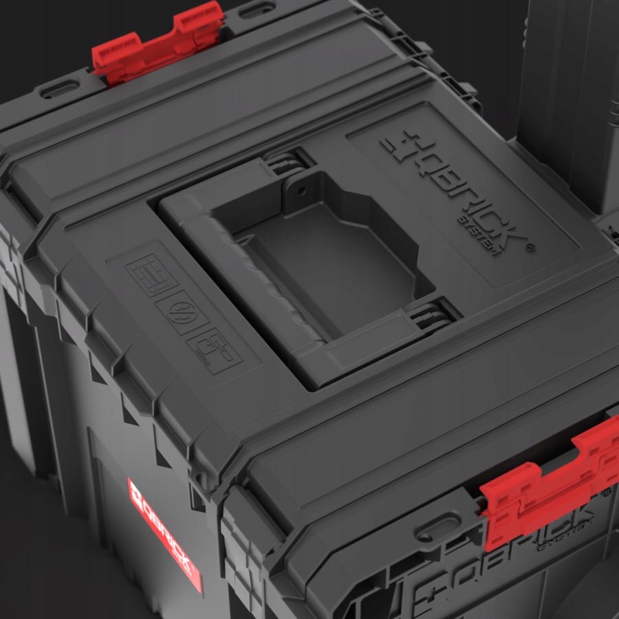 QBRICK SYSTEM PRO Cart 2.0 on wheels plastic tool box 28l Brand Qbrick system