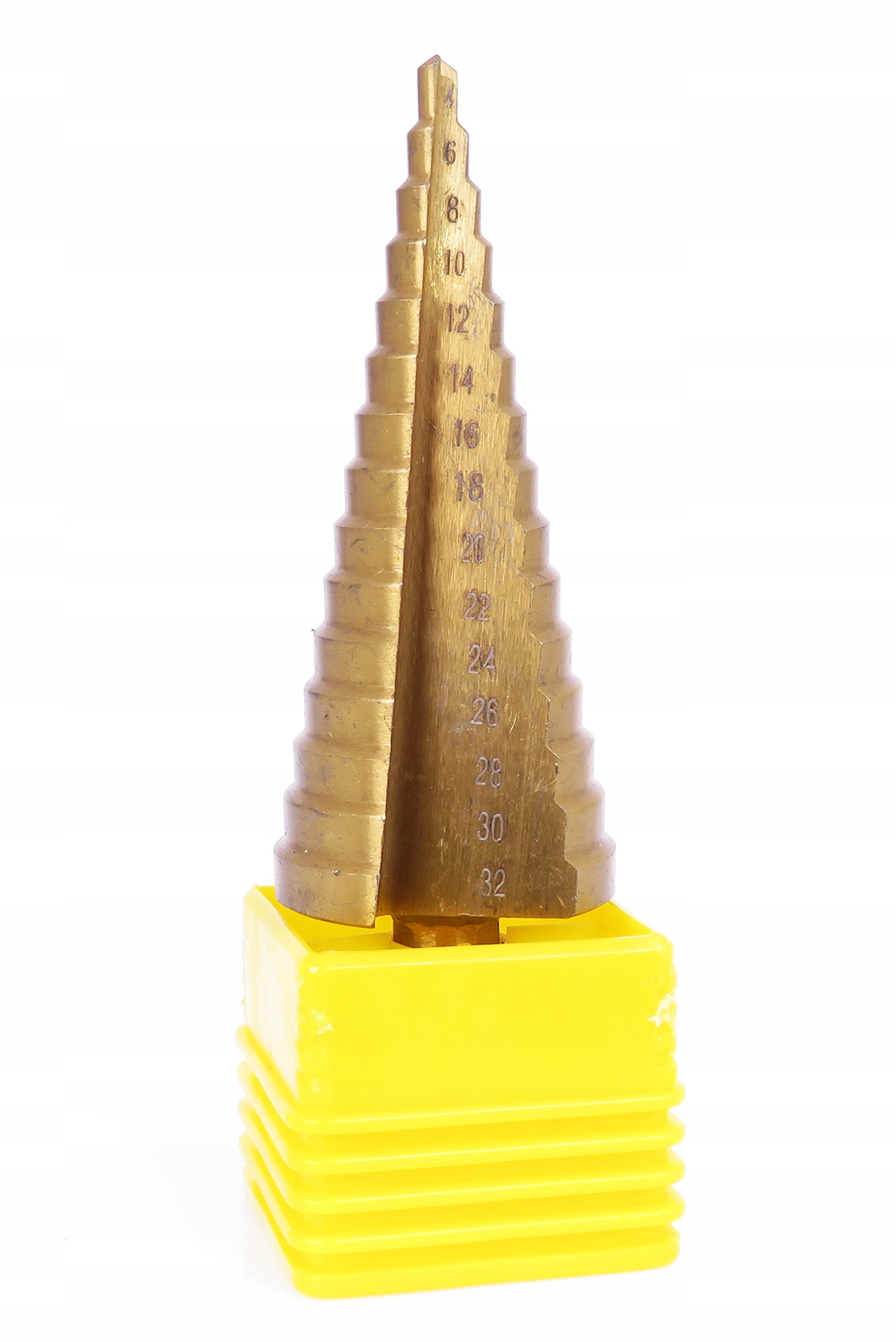 WIERTŁO STOPNIOWE STOŻKOWE HSS TYTAN 4-32MM WIERTŁA CHOINKA DO METALU Marka Falon-Tech