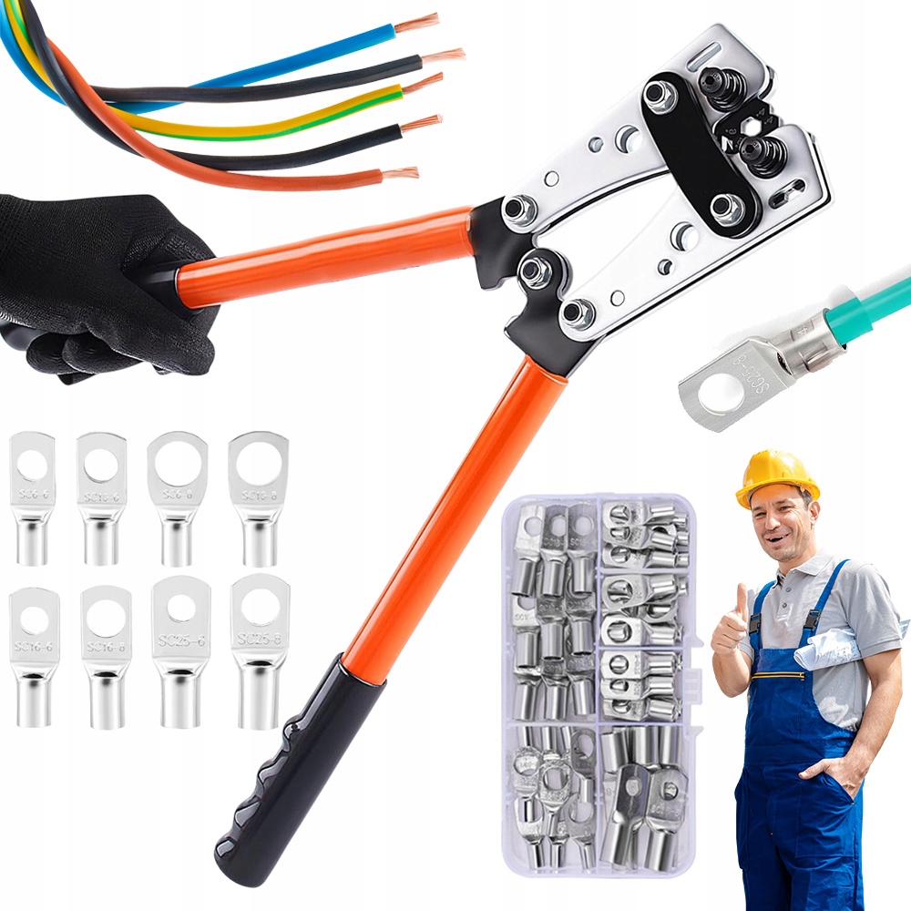 Krimpovač Kabelů Sada Krimpovacích Kleští Vysoce Kvalitní Materiály