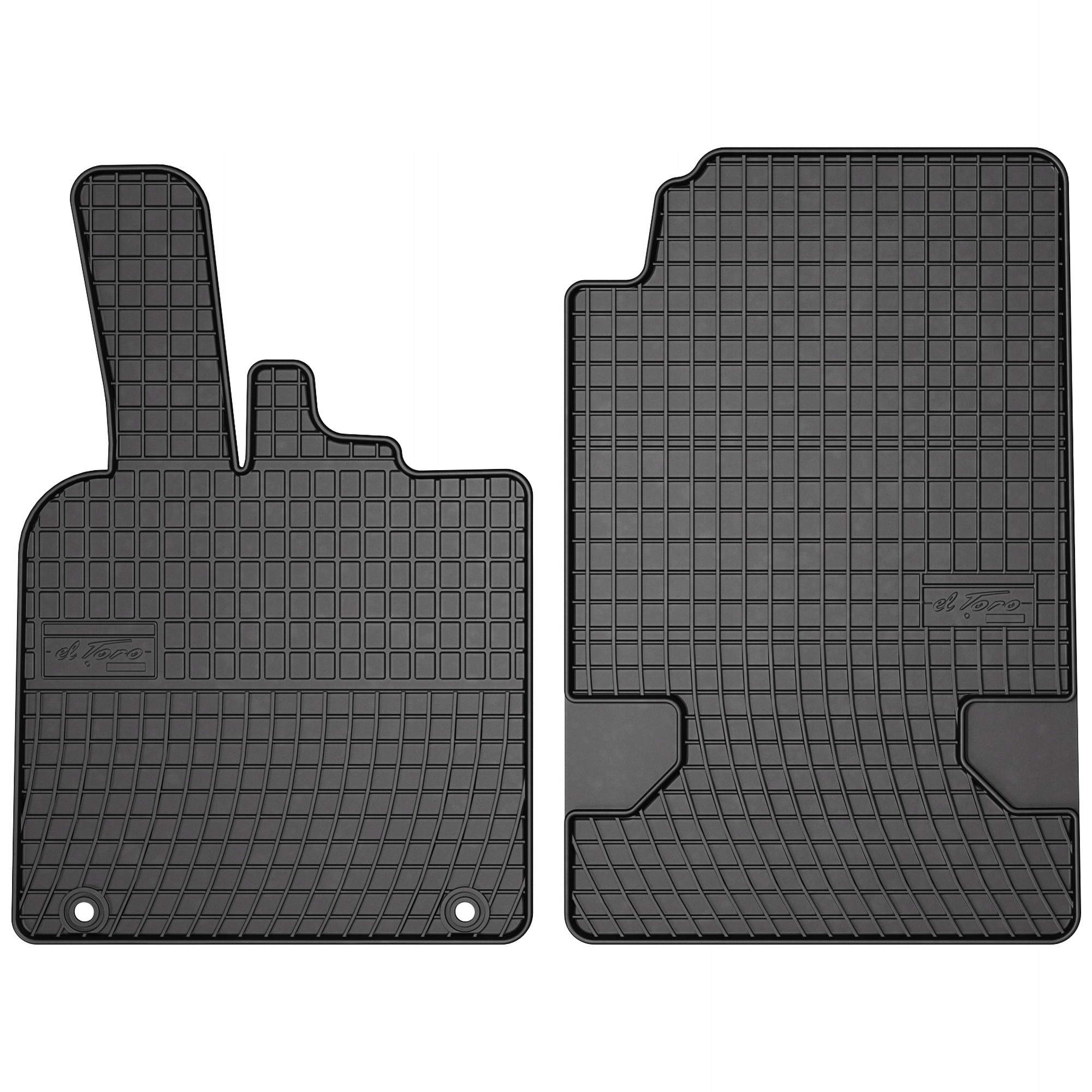 Gumové koberce El-Toro Smart Fortwo II 2007-2014