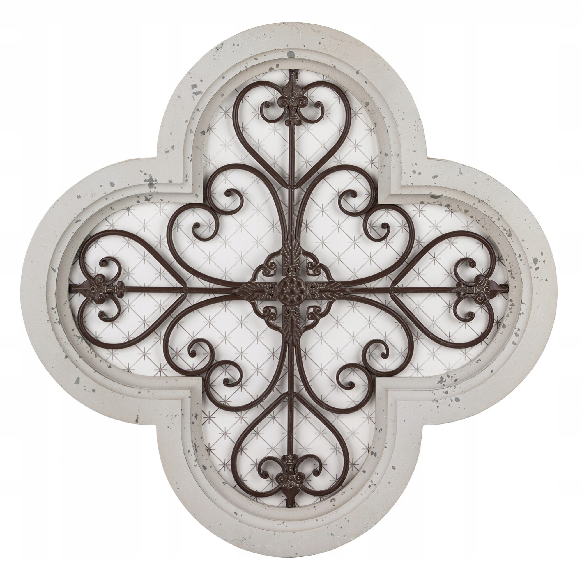 Starnúci nástenný panel nástenná dekorácia vintage starožitná metaloplastika