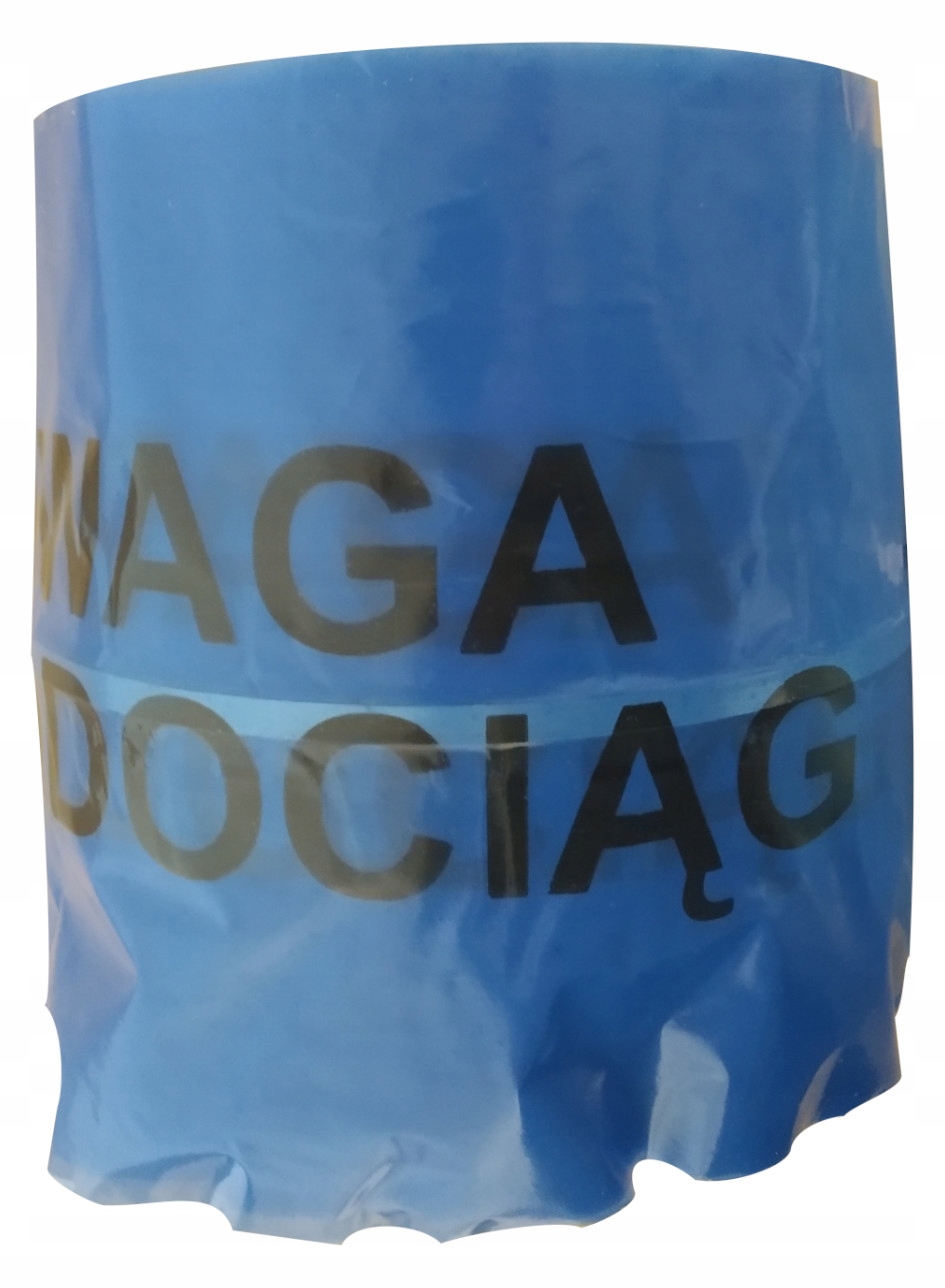 Taśma niebieska z wkładką - wodociąg - NORSON