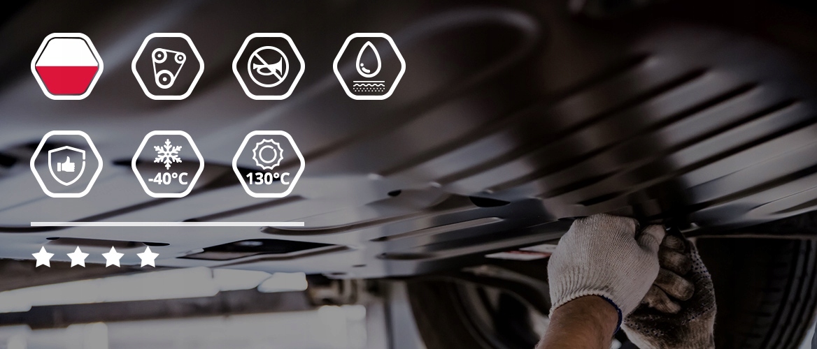 Opel Meriva A , Corsa C, Combo C Diesel Osłona pod silnik Producent części Mix-Plast