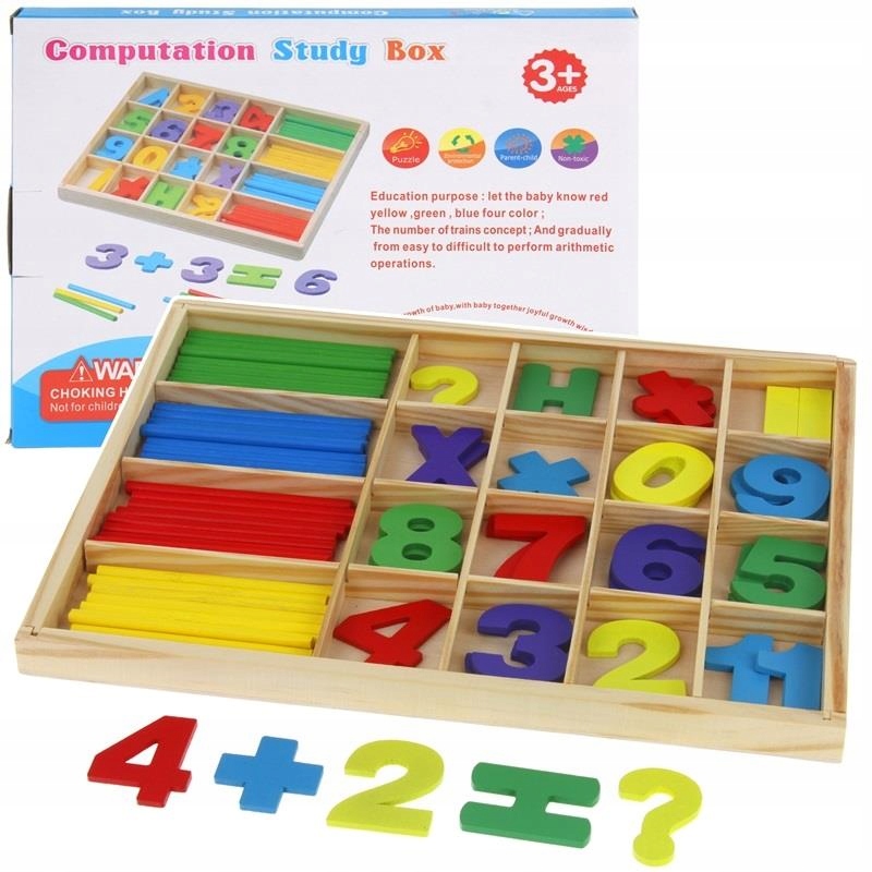 

Zestaw Do Nauki Liczenia Cyferki Liczydło Dzieck