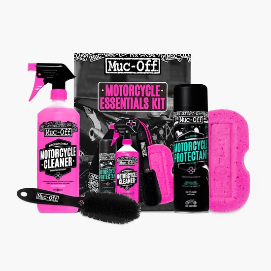 MUC-OFF MOTORCYCLE ESSENTIALS KIT ZESTAW