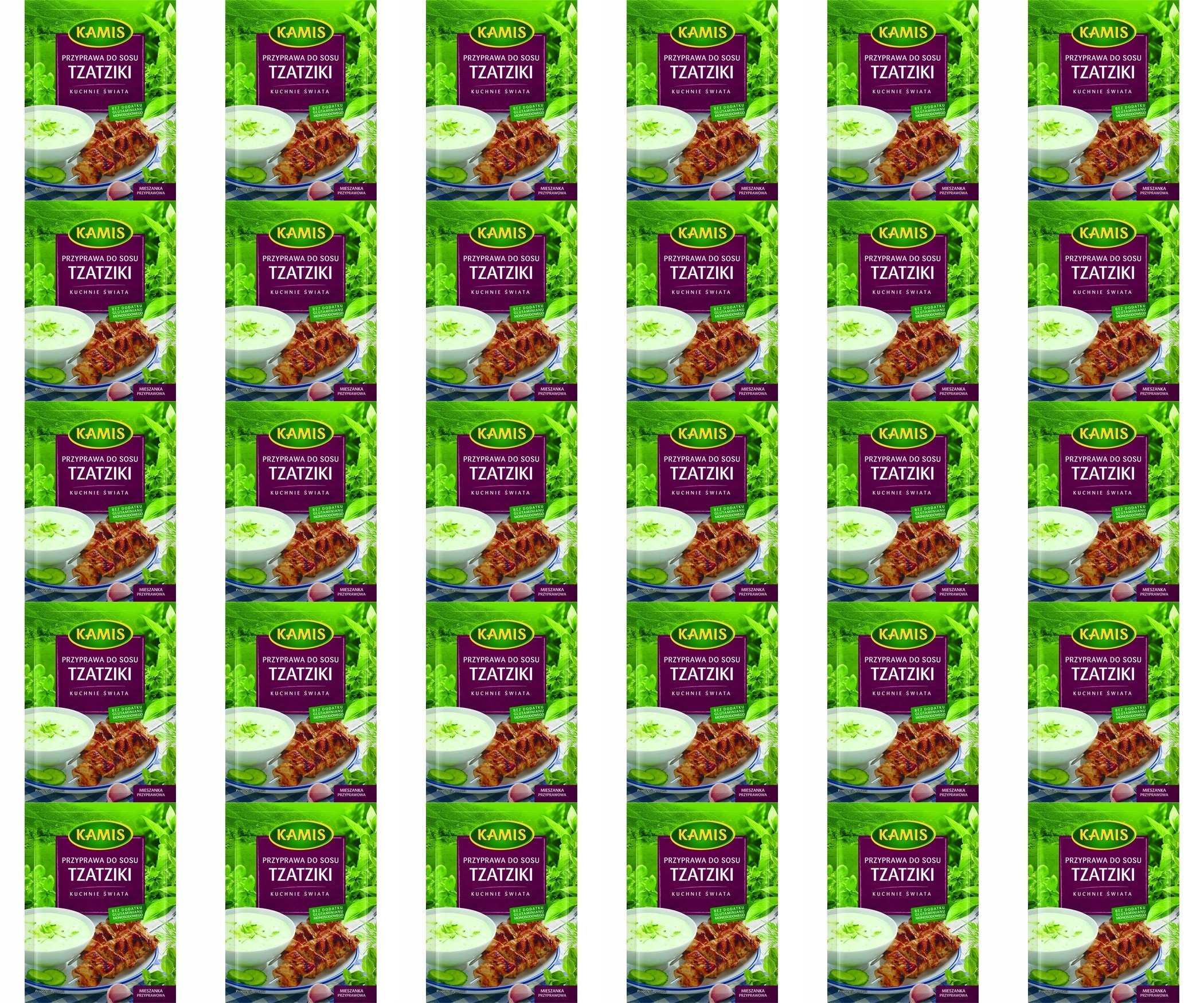 30x 20g Kamis Przyprawa do sosu tzatziki Karton