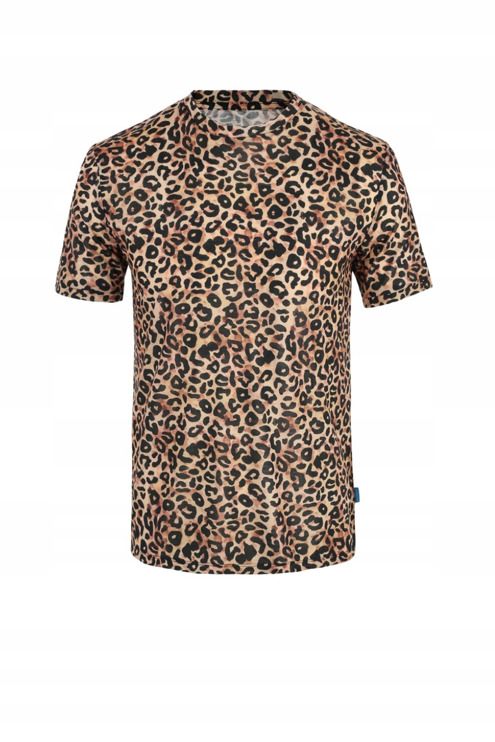 T-shirt męski wełniany termoaktywny 100% lightweight panterka rozmiar L