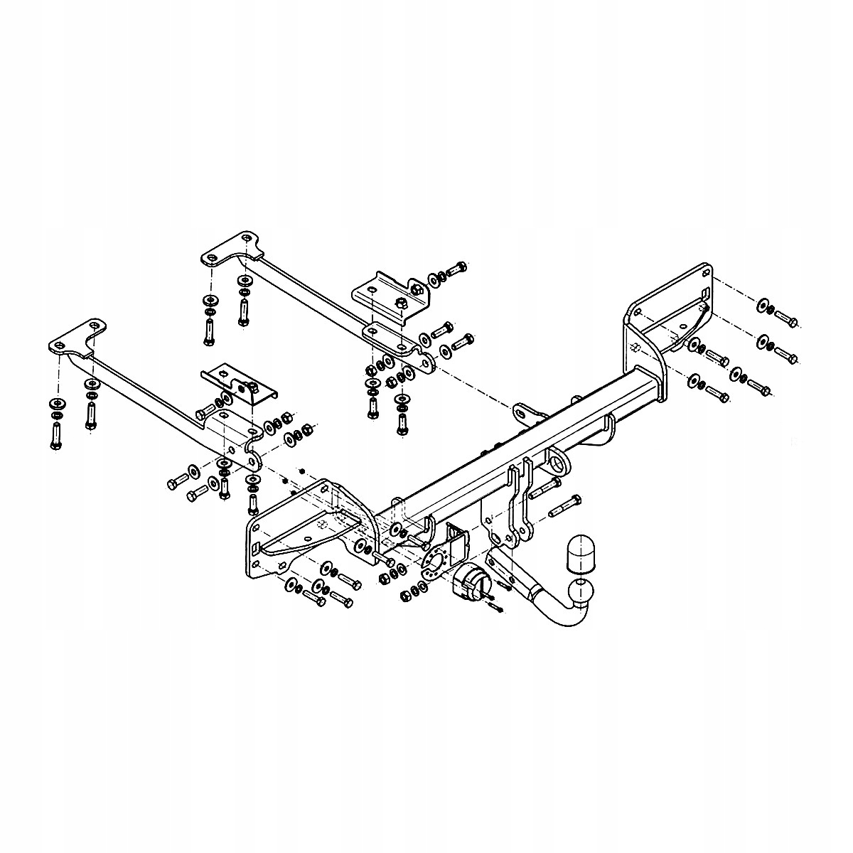 Hak holowniczy Land Rover Range Rover L405 SUV 13-21 MODUŁ WIĄZKA 13 PIN Producent Steinhof