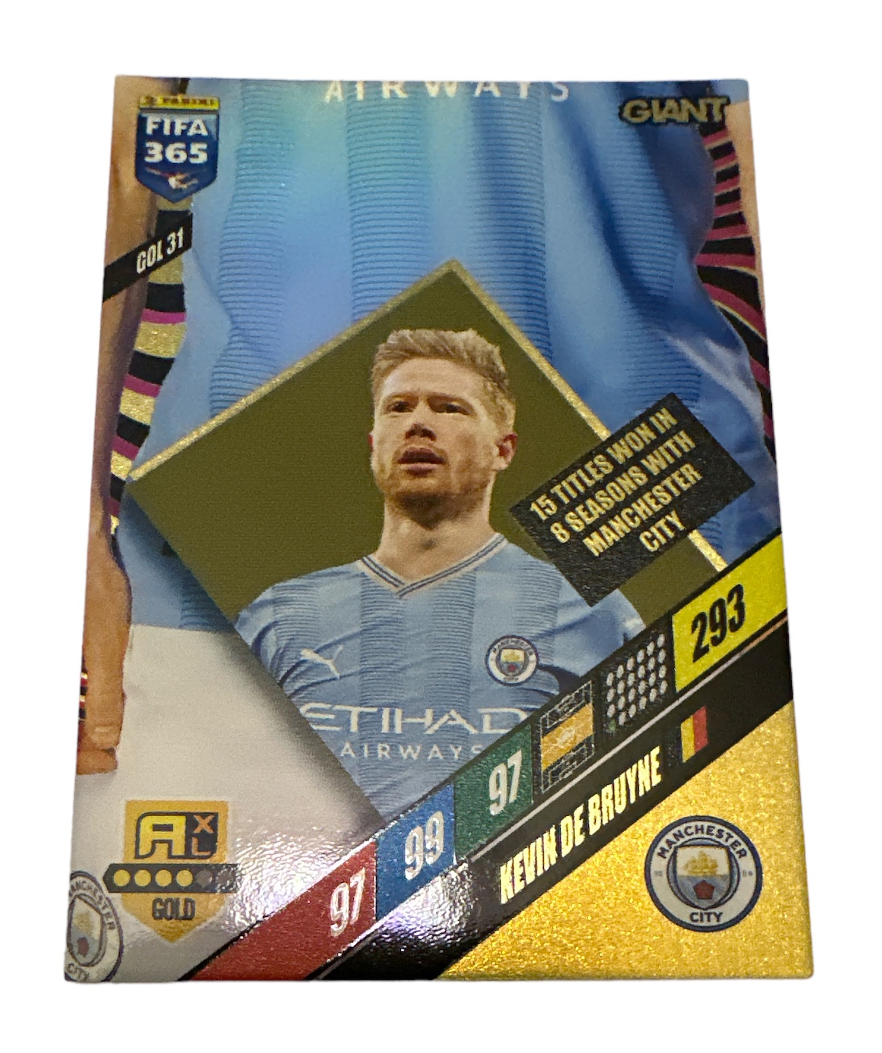 Fifa 365 2024 Adrenalyn Gold Giant Gol 31 De Bruyne