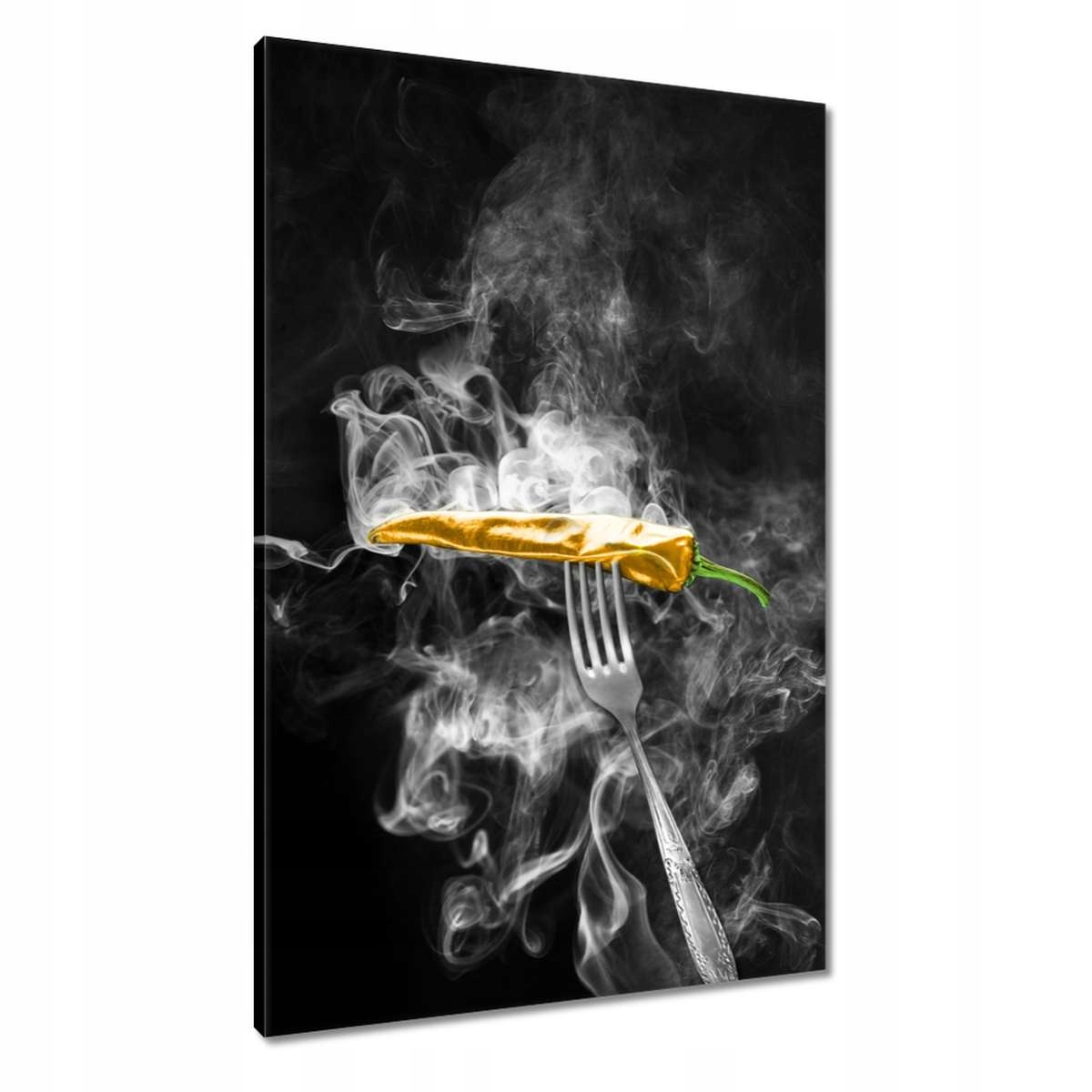 Obrazy 60x90 Žlutá ostrost v kuchyni