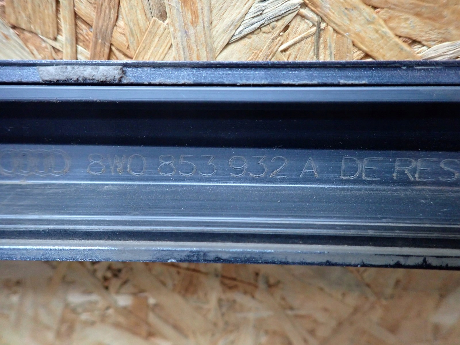 moulding threshold right AUDI A4 S4 B9 S LINE LIFT 2019- 8W0853932A