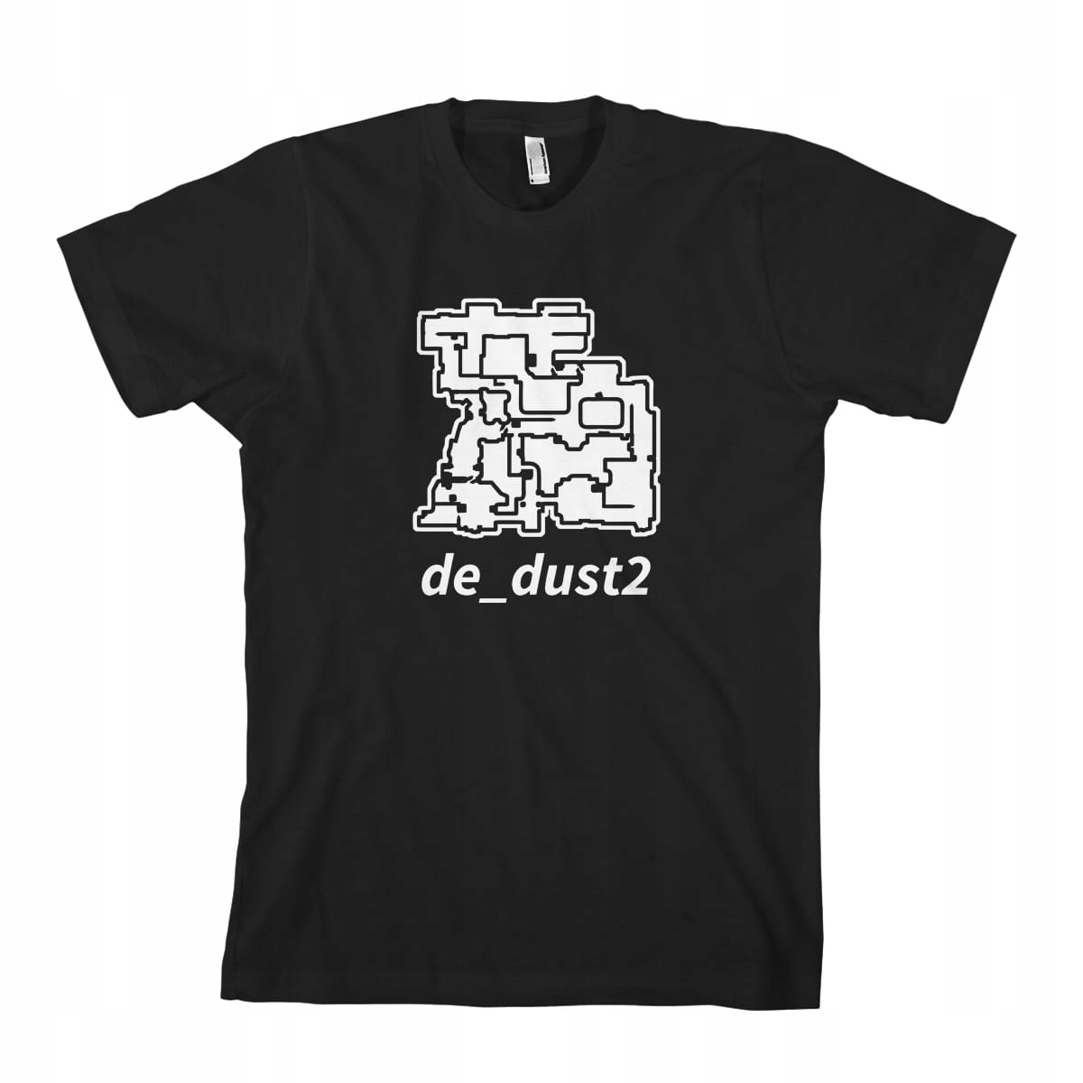 

De Dust 2 cs counter strike koszulka męska