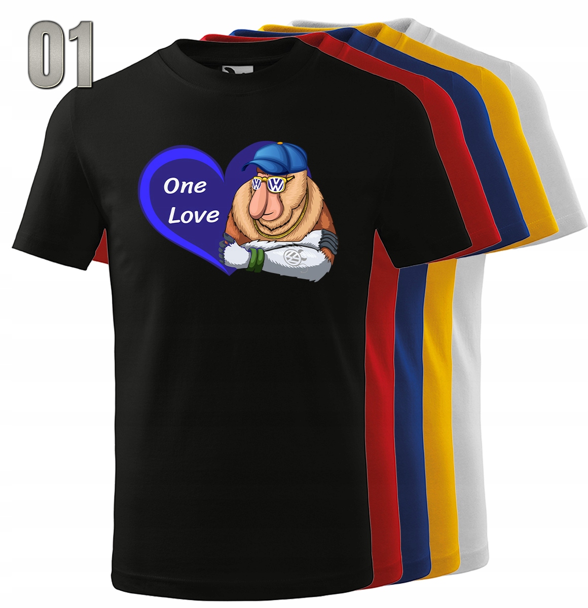 KOSZULKA MĘSKA PREZENT DLA KIEROWCY VOLKSWAGEN XXL Liczba sztuk w ofercie 1 szt.