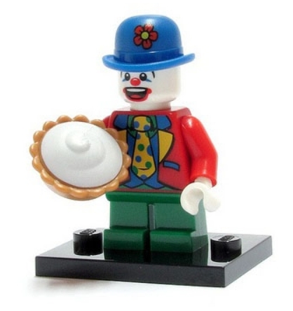 Lego Minifigurka col05-9 Small Clown Nová Sáček Unikát