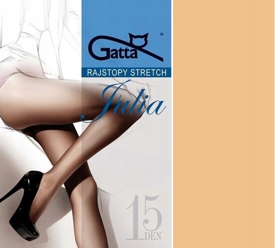 

Gatta Julia 15den rajstopy stretch visone 3