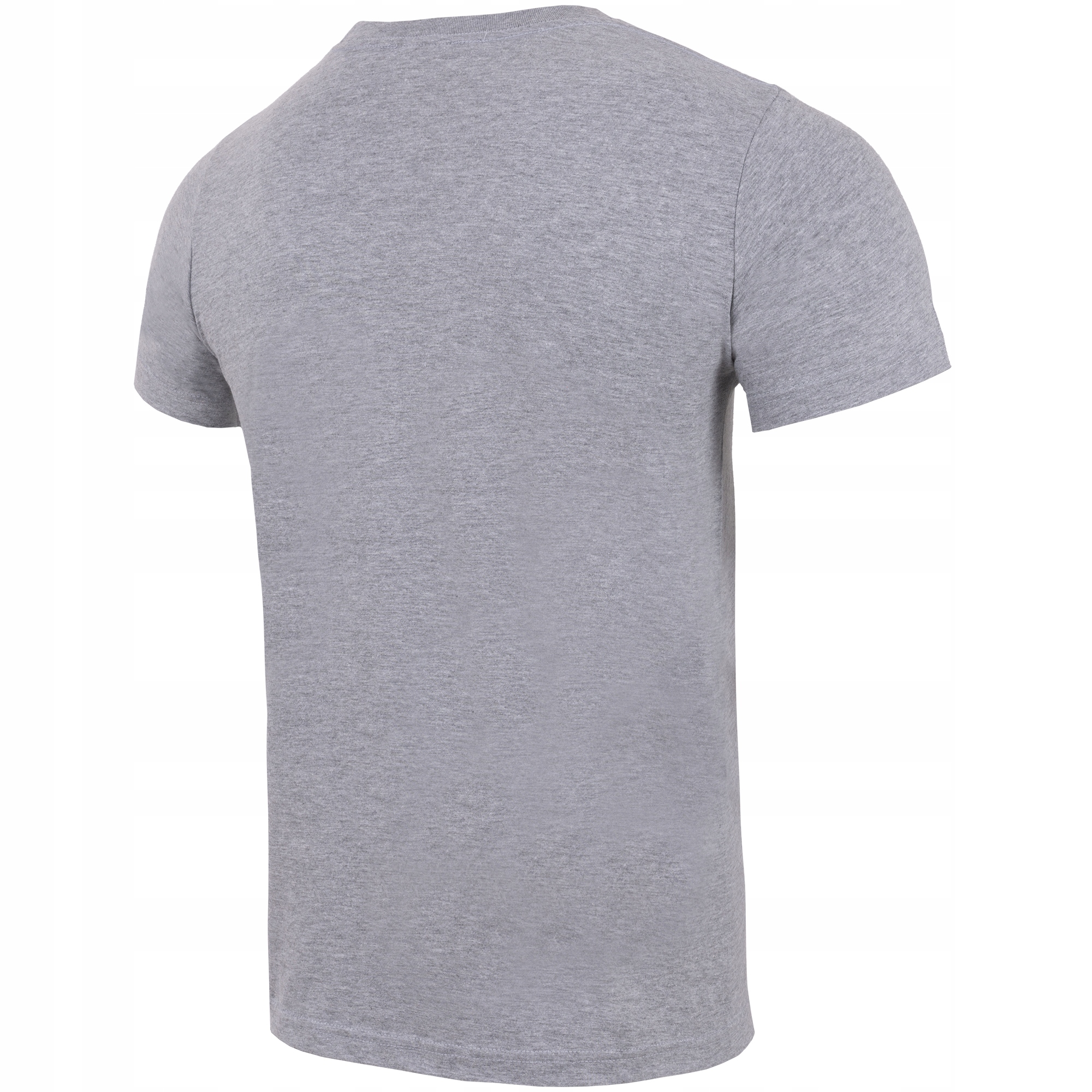 KOSZULKA MĘSKA BLUZKA T-SHIRT BAWEŁNA SZARY 4XL Model MT01P